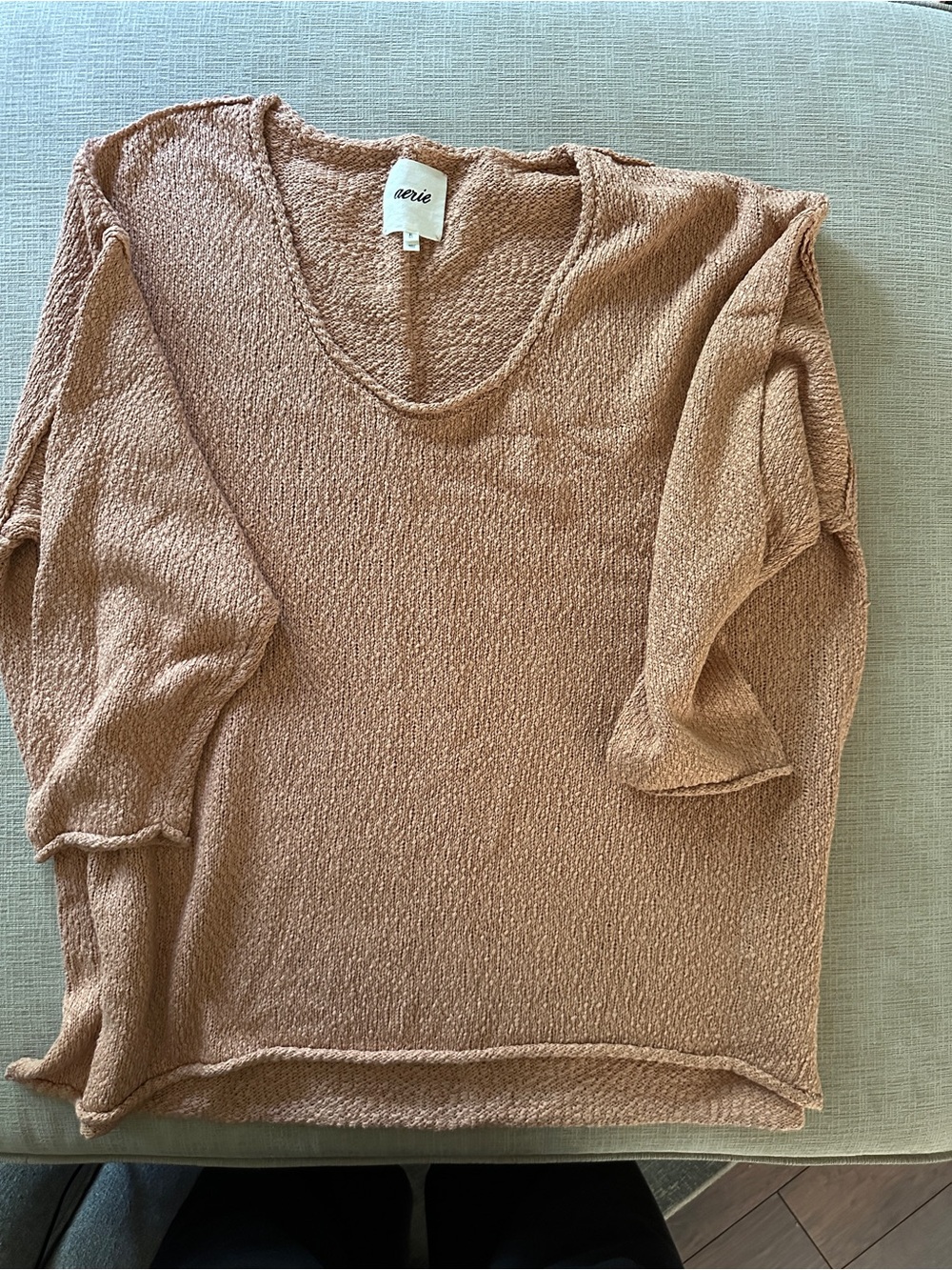 Aerie Oversized Voop knit Sweater size XL